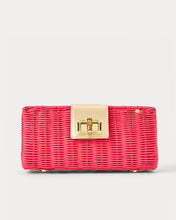 Load image into Gallery viewer, Leena Wicker Clutch - Paradise Punch
