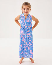 Load image into Gallery viewer, Girls Mini Riegan Maxi Dress - Conch Shell Pink Up Scale
