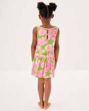 Load image into Gallery viewer, Girls Mini Dixi Dress - Multi Seaside Garden
