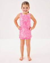 Load image into Gallery viewer, Girls Mini Romey Shift Set - Conch Shell Pink Pennys Playground
