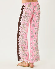 Load image into Gallery viewer, 32" Vianna Silk Palazzo Pant - Coco Beach Wildness Engineered Pant
