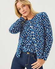 Load image into Gallery viewer, Fairley Cardigan - Starlight Navy Youre An Animal
