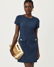 Load image into Gallery viewer, Fallon Dress - Low Tide Navy

