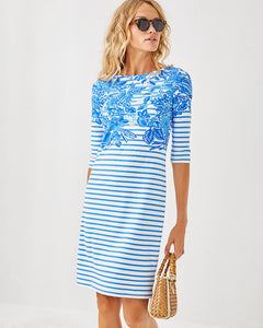 Lilly x Saint James Propriano Dress - Azure Soleil