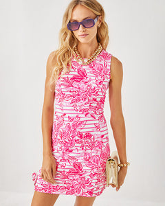 Lilly x Saint James Simone Shift Dress - Rose Soleil Allover