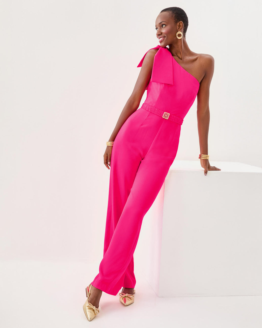 Tawney Jumpsuit - Parigi Pink