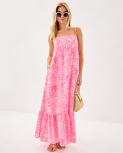 Load image into Gallery viewer, Rozalie Linen Maxi Dress - Conch Shell Pink Pennys Playground
