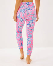 Load image into Gallery viewer, UPF 50+ Luxletic 24&quot; Weekender High Rise Midi Legging - Rousseau Pink Barefoot Beachcombers
