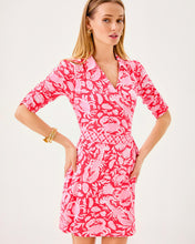 Load image into Gallery viewer, Ibby Skirted Romper - Cane Coral Crab Collab Engineered Romper
