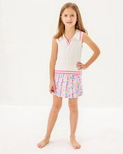Load image into Gallery viewer, Girls Mini Suzette Sweater Tank - Resort White
