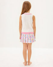 Load image into Gallery viewer, Girls Mini Suzette Sweater Tank - Resort White
