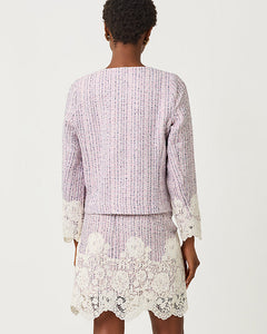 Lavina Boucle Jacket - Pink Bliss Blushing Boucle