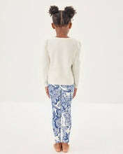Load image into Gallery viewer, Girls Mini Jansen Long Sleeve Top - Multi Endless Animals Summer Graphic Childrens
