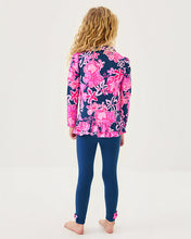 Load image into Gallery viewer, Girls Penelope Tunic &amp; Legging Set - Starlight Navy Once And Floral
