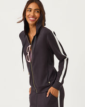 Load image into Gallery viewer, UPF 50+ Fenella Zip-Up Hoodie - Noir
