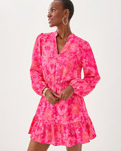 Load image into Gallery viewer, Axton Dress - Sun Shell Pink Big Party
