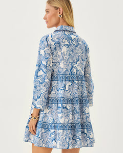 Angie Shirtdress - Coconut Unforgettable Engineered Woven Dress