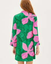 Load image into Gallery viewer, Irella Caftan Dress - Kitts Green Oversized Sunset Shadows

