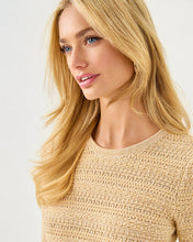 Load image into Gallery viewer, Rhysa Sweater Dress - Rattan Metallic Marl
