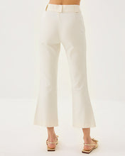 Load image into Gallery viewer, 27&quot; Parrish High Rise Crop Flare Jean - Coconut
