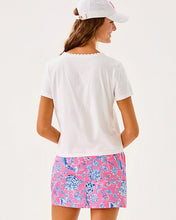 Load image into Gallery viewer, Clairmont Crochet Trimmed Knit Top - Resort White
