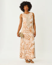 Load image into Gallery viewer, Edita Maxi Shift Dress - Iced Latte Oversized Jims Stuff
