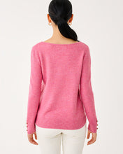 Load image into Gallery viewer, Lola Sequin Sweater - Confetti Pink Metallic

