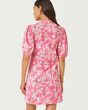 Load image into Gallery viewer, Carey Dress - Confetti Pink Liza Overprint
