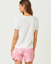 Load image into Gallery viewer, Clairmont Pearl Knit Top - Resort White
