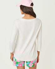 Load image into Gallery viewer, Key West 3/4 Sleeve Top - Resort White

