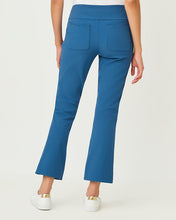 Load image into Gallery viewer, UPF 50+ Luxletic 28" Corso Scallop Kick Flare Pant - Starlight Navy
