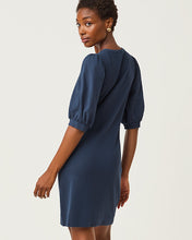 Load image into Gallery viewer, Ronson Popover Dress - Low Tide Navy
