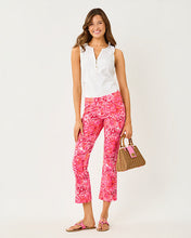Load image into Gallery viewer, UPF 50+ Luxletic 28" Corso Kick Flare Pant -  Paradise Punch Jims Stuff Golf
