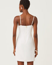 Load image into Gallery viewer, Annalyn Stretch Dress - Resort White
