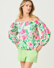 Load image into Gallery viewer, Siloe Off-the-Shoulder Top - Multi Poppy Party
