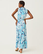 Load image into Gallery viewer, Amiria Maxi Dress - Capri Blue Rosanna
