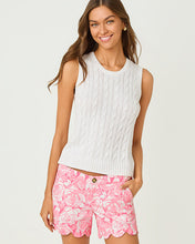 Load image into Gallery viewer, Brockton Crew Neck Sweater Tank - Resort White

