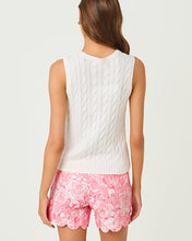 Load image into Gallery viewer, Brockton Crew Neck Sweater Tank - Resort White
