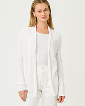 Load image into Gallery viewer, Faretta Long Length Cardigan - Resort White
