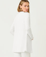 Load image into Gallery viewer, Faretta Long Length Cardigan - Resort White
