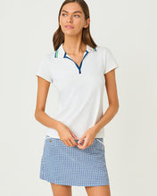 Load image into Gallery viewer, UPF 50+ Luxletic Frida Polo - Resort White
