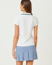 Load image into Gallery viewer, UPF 50+ Luxletic Frida Polo - Resort White
