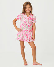 Load image into Gallery viewer, Girls Mini Bingley Dress - Conch Shell Pink Lil Sunny Daisies
