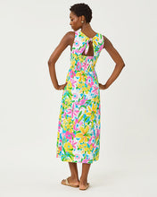 Load image into Gallery viewer, Finnley Smocked Midi Dress - Multi Lovely Lilly
