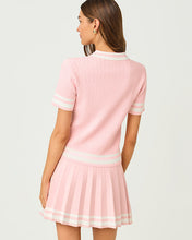 Load image into Gallery viewer, Suzette Sweater - Pink Muse X Resort White Tipping
