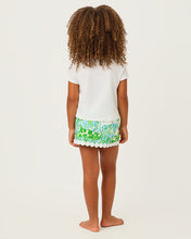 Load image into Gallery viewer, Girls Mini Michelina Skort - Capri Blue Galloping Gals

