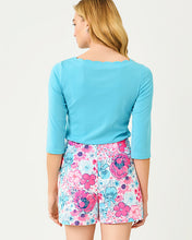 Load image into Gallery viewer, Gleeson Knit Top - Capri Blue

