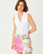 Load image into Gallery viewer, UPF 50+ Luxletic Frida Sleeveless Bow Polo - Resort White
