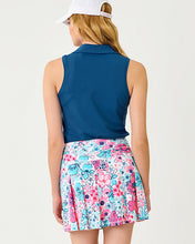 Load image into Gallery viewer, UPF 50+ Luxletic Frida Sleeveless Bow Polo - Starlight Navy
