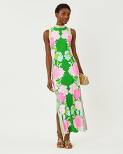 Load image into Gallery viewer, Wellington Maxi Dress - Terrace Green Go With The Flow Engineered Knit Maxi
